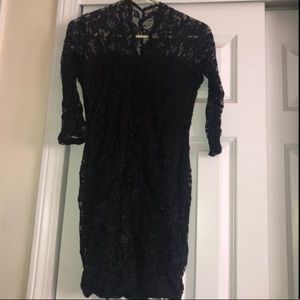 cute lace black dress